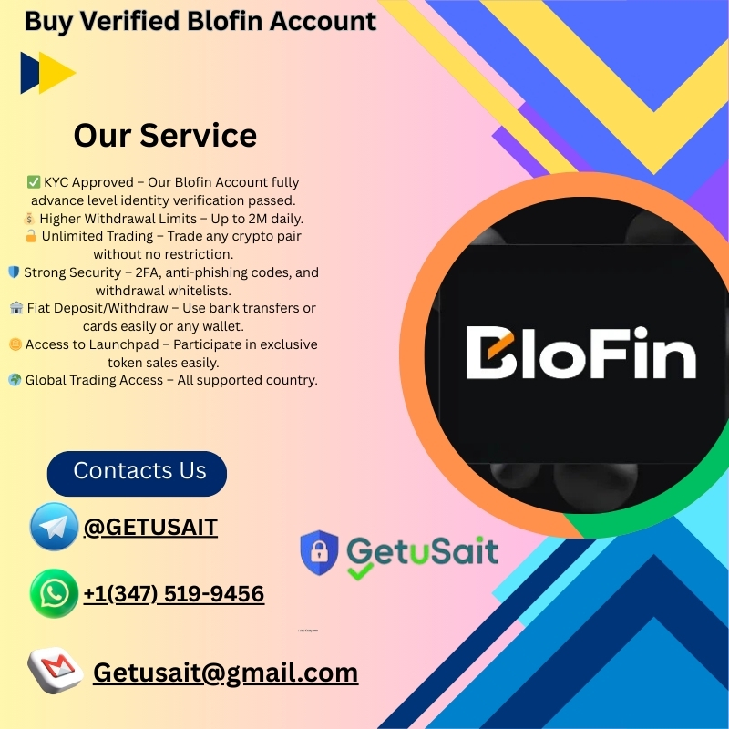 Buy Verified BloFin Acount