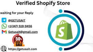 Verified Shopify Store