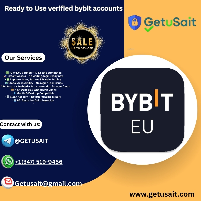 Ready to Use verified bybit accounts