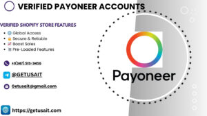 Verified Payoneer Accounts-US,UK,CA,EU
