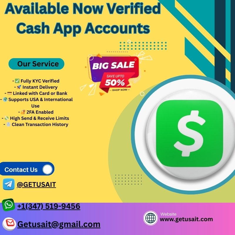 Available Now Verified Cash App Accounts