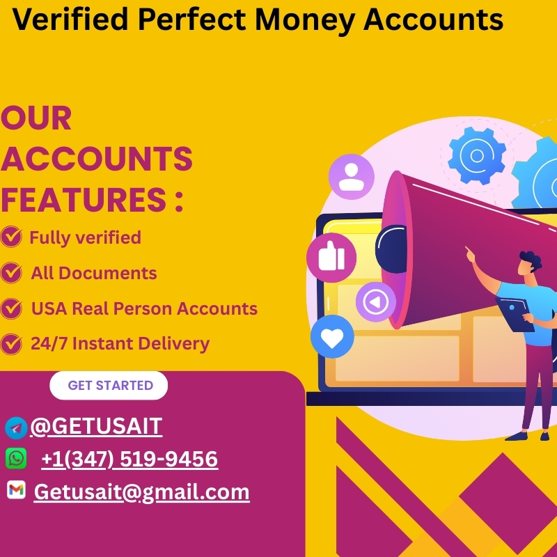 Verified Perfect Money Accounts